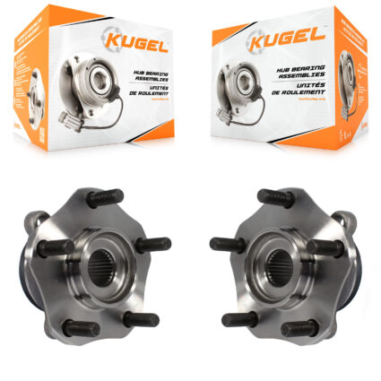 Front Wheel Bearing Hub Assembly Pair For Nissan Sentra NV200 LEAF Chevrolet City Express K70-100369