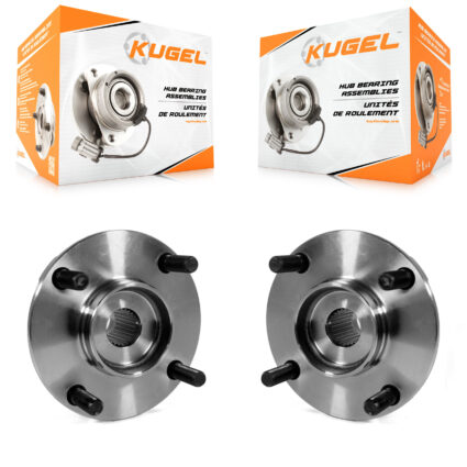 Front Wheel Bearing And Hub Assembly Pair For Nissan Versa Cube K70-100370