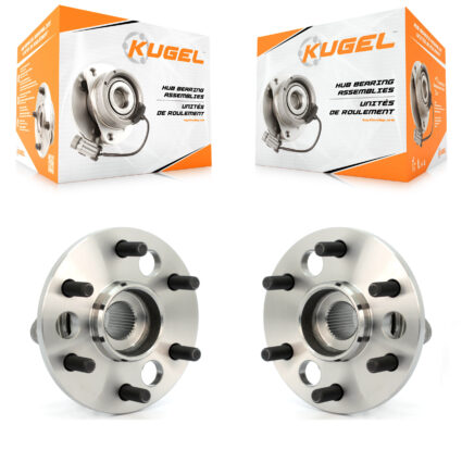 Front Wheel Bearing Hub Assembly Pair For K1500 Chevrolet GMC K2500 Suburban Blazer Yukon K70-100371