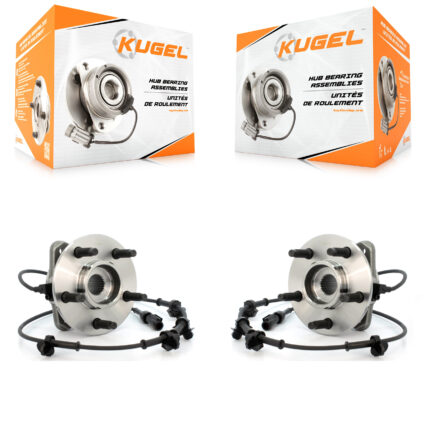 Front Wheel Bearing And Hub Assembly Pair For Ford Ranger Mazda B4000 B3000 K70-100377