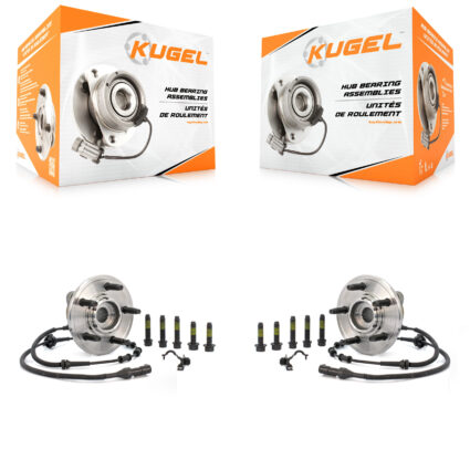 Front Wheel Bearing And Hub Assembly Pair For Ford Explorer Lincoln Aviator Mercury K70-100398