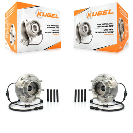 Front Wheel Bearing And Hub Assembly Pair For Ford F-350 Super Duty F-250 Excursion K70-100401