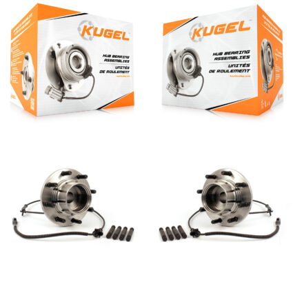 Front Wheel Bearing And Hub Assembly Pair For Ford F-350 Super Duty F-250 F-450 F-550 K70-100402