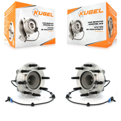 Front Wheel Bearing & Hub Assembly Pair For GMC Chevrolet Savana 2500 Express 3500 Sierra K70-100404