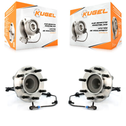 Front Wheel Bearing And Hub Assembly Pair For Chevrolet Express 3500 GMC Savana 4500 K70-100405