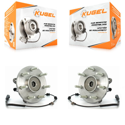 Front Wheel Bearing And Hub Assembly Pair For Ford F-150 Lincoln Mark LT K70-100416