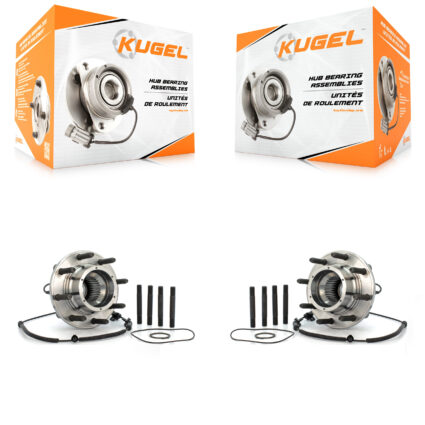 Front Wheel Bearing And Hub Assembly Pair For Ford F-350 Super Duty F-250 F-450 F-550 K70-100417