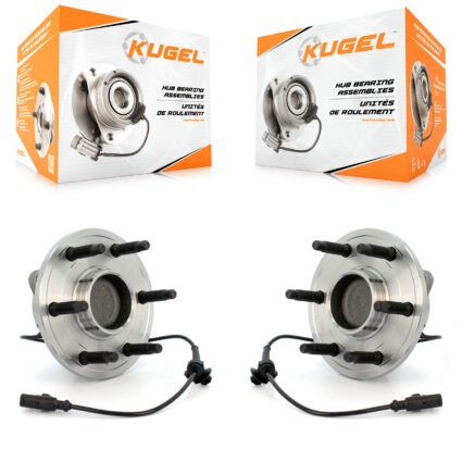 Front Wheel Bearing & Hub Assembly Pair For Chevrolet GMC Sierra 1500 Silverado Avalanche K70-100429
