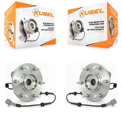 Front Wheel Bearing And Hub Assembly Pair For Nissan TITAN Armada INFINITI QX56 K70-100443