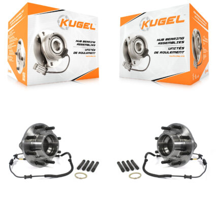 Front Wheel Bearing Hub Assembly Pair For Ford F-350 Super Duty 4WD With Dual Rear Wheels K70-100447