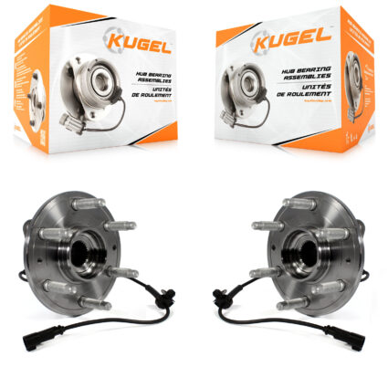 Front Wheel Bearing Hub Assembly Pair For GMC Chevrolet Sierra 1500 Silverado Cadillac XL K70-100454