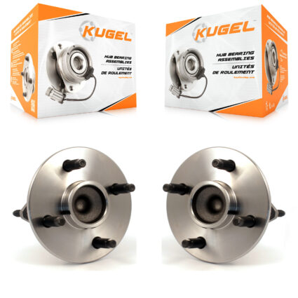 Rear Wheel Bearing & Hub Assembly Pair For Chevrolet Cobalt Pontiac G5 Saturn Ion Pursuit K70-100617