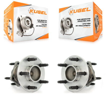 Rear Wheel Bearing & Hub Assembly Pair For Chevrolet Malibu Cobalt Pontiac G6 HHR Saturn K70-100635