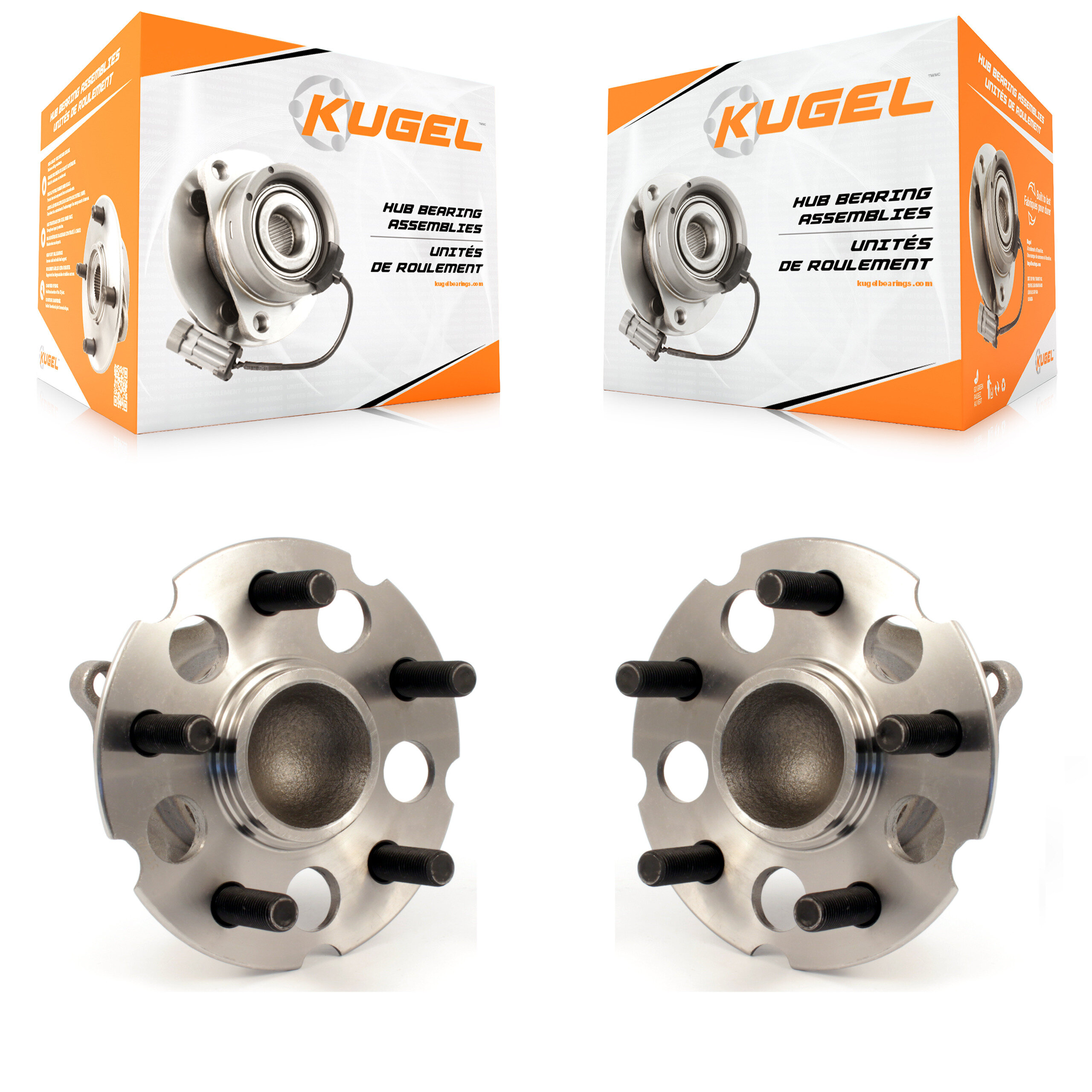 Rear Wheel Bearing And Hub Assembly Pair For 2005-2010 Honda Odyssey K70-100656