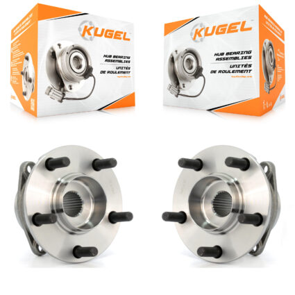 Rear Wheel Bearing And Hub Assembly Pair For 2007-2012 Mazda CX-7 AWD K70-100683