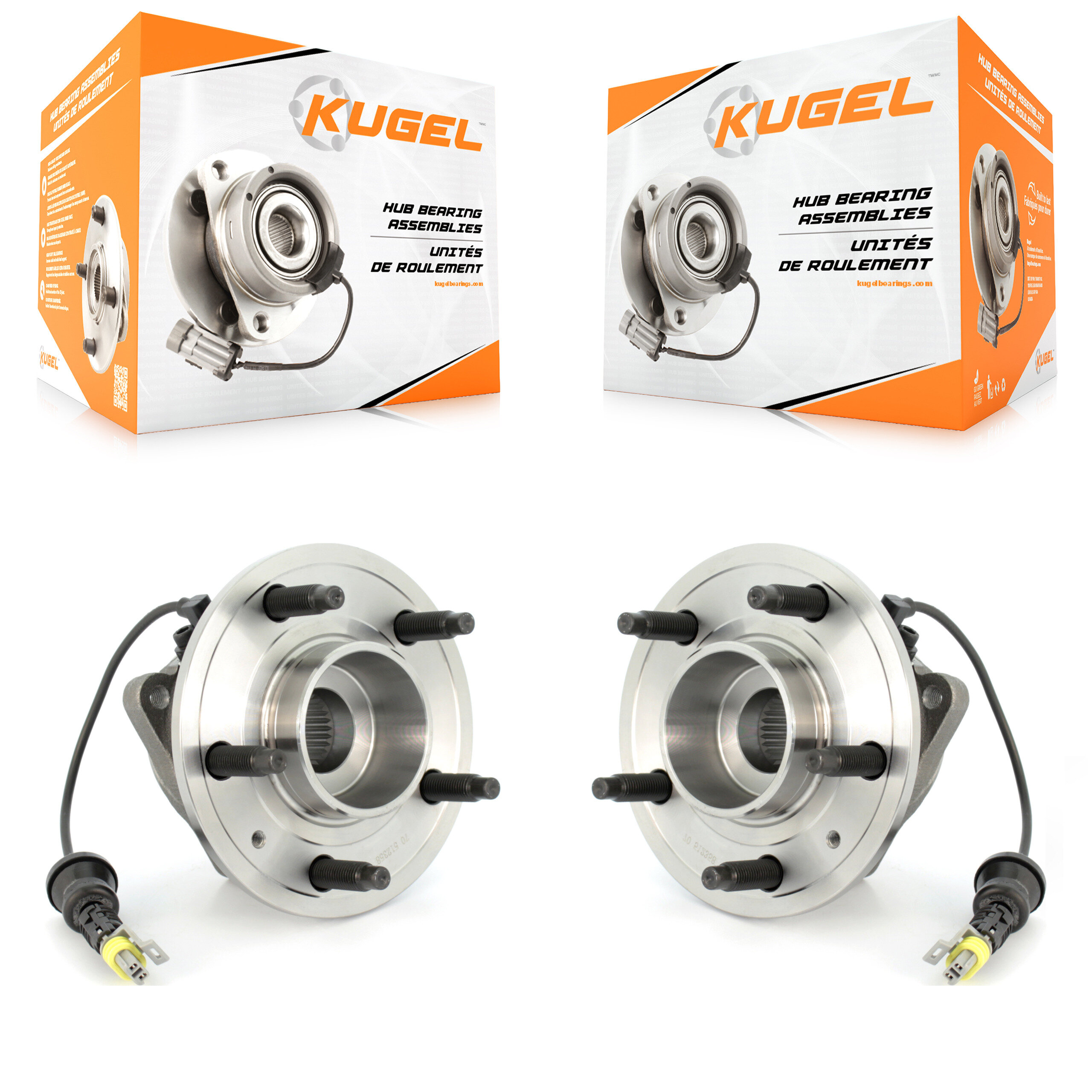 Rear Wheel Bearing And Hub Assembly Pair For Chevrolet Equinox Pontiac Torrent Saturn Vue K70-100686