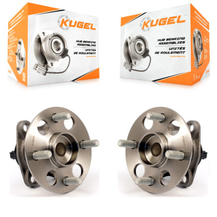 Rear Wheel Bearing And Hub Assembly Pair For Toyota Yaris Prius C Scion iQ K70-100691
