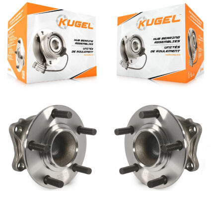 Rear Wheel Bearing And Hub Assembly Pair For Mitsubishi Outlander FWD K70-100698