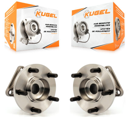 Rear Wheel Bearing And Hub Assembly Pair For 2007-2015 Mazda CX-9 AWD K70-100734