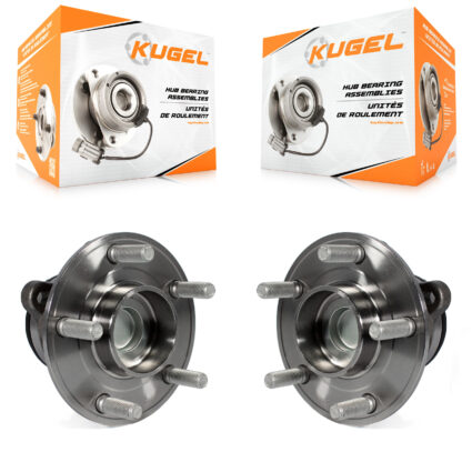 Rear Wheel Bearing Hub Assembly Pair For Ford Fusion Lincoln MKZ Police Responder Hybrid K70-100748