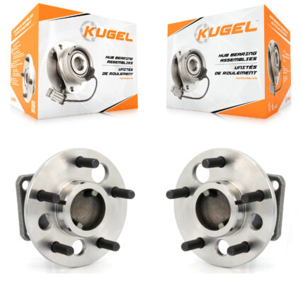 Rear Wheel Bearing Hub Assembly Pair For Chevrolet Impala Pontiac Grand Prix Buick Monte K70-100762