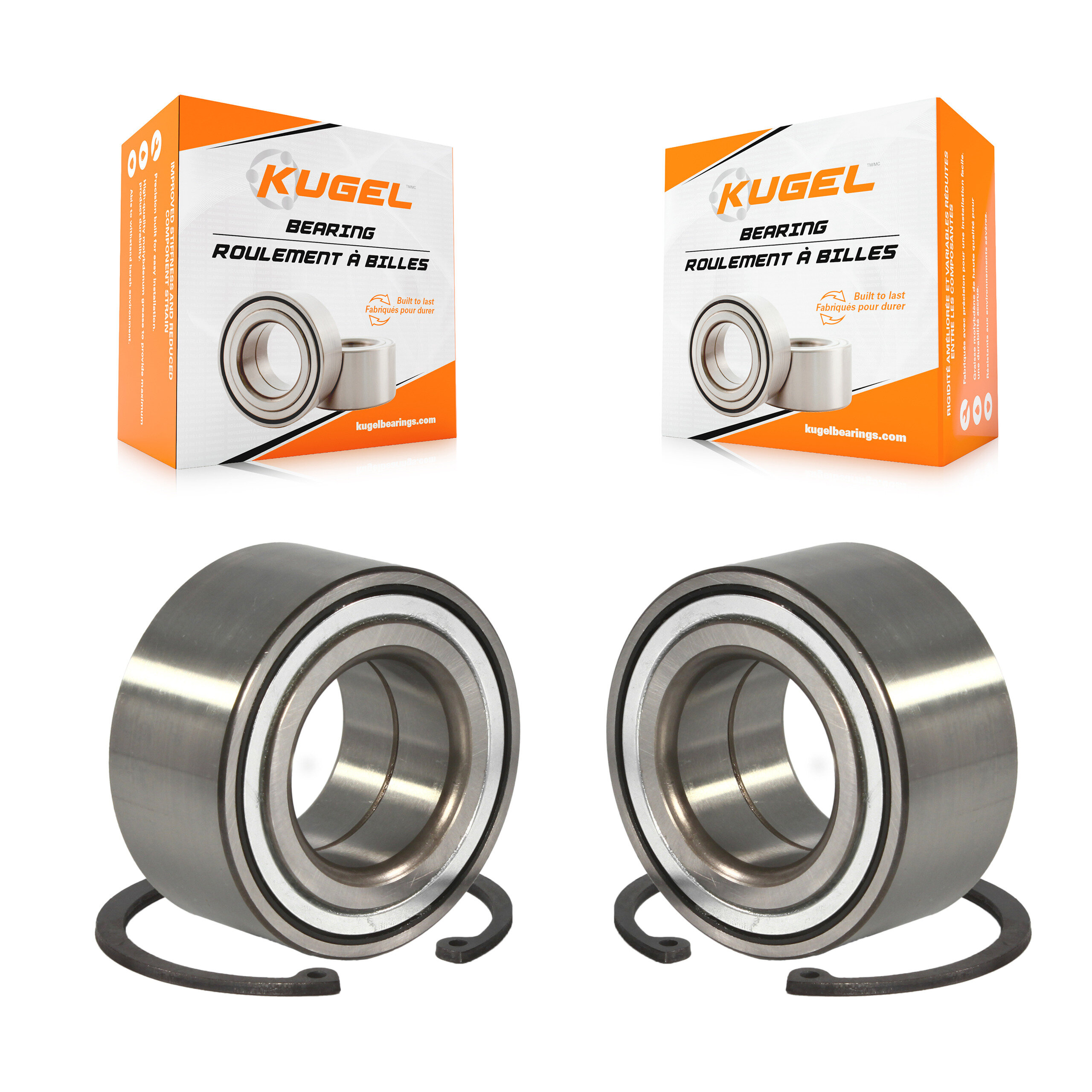 Rear Wheel Bearing Pair For Land Rover Range Sport Volkswagen Touareg Audi Q7 Porsche 110 K70-101058