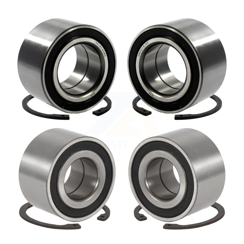 Front Rear Wheel Bearing Kit For 2005-2006 Nissan X-Trail FWD K70-101136