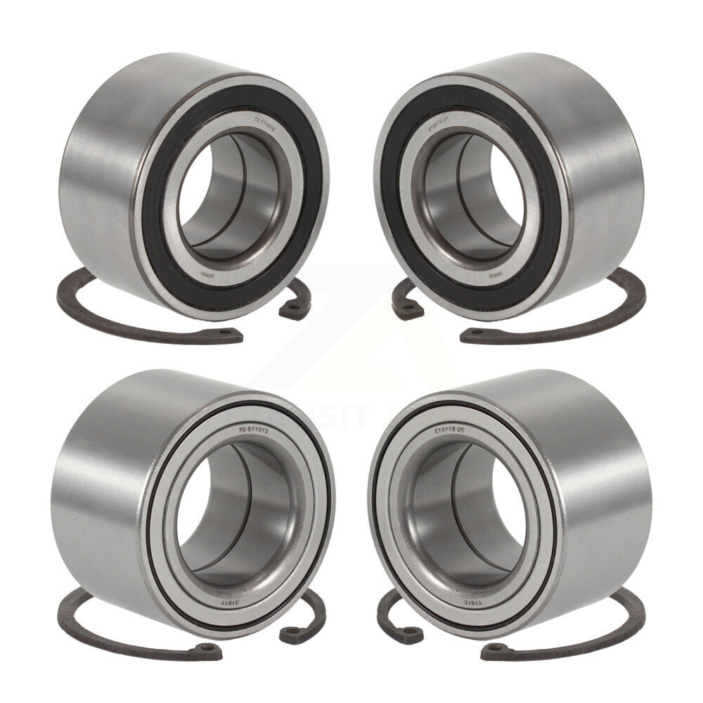 Front Rear Wheel Bearing Kit For 2003-2006 Mitsubishi Outlander AWD K70-101142