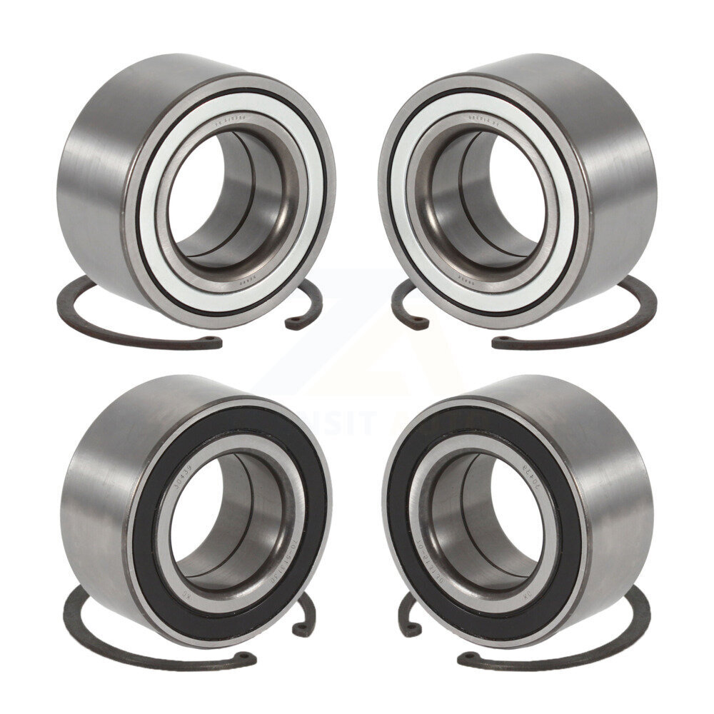Front Rear Wheel Bearing Kit For 1990-1993 Mercedes-Benz 300E 300TE K70-101143