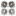 Front Rear Wheel Bearing Kit For 2004-2010 BMW X3 K70-101144