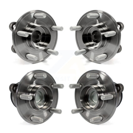 Front Rear Wheel Bearing & Hub Assembly Kit For Ford Fusion Lincoln MKZ Police Responder K70-101159