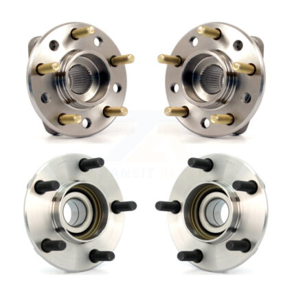 Front Rear Wheel Bearing & Hub Assembly Kit For Chrysler Intrepid Dodge Concorde 300M LHS K70-101166