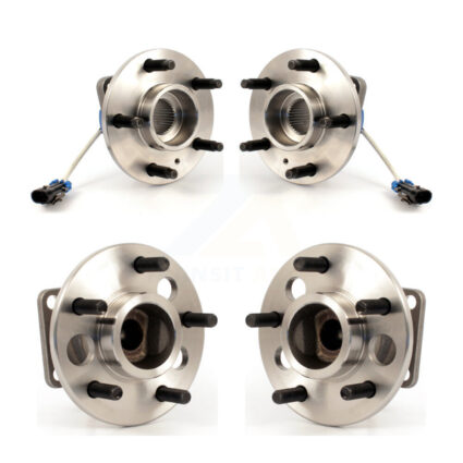 Front Rear Wheel Bearing & Hub Assembly Kit For Chevrolet Impala Buick Pontiac Grand Prix K70-101173