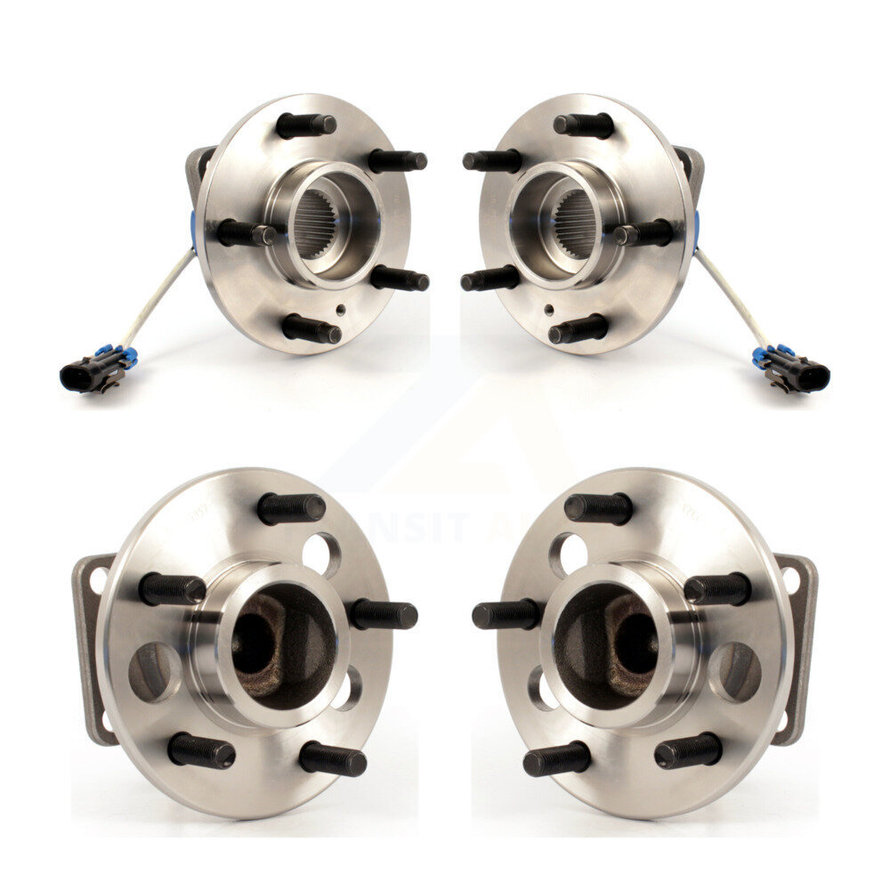 Front Rear Wheel Bearing & Hub Assembly Kit For Chevrolet Impala Buick Pontiac Grand Prix K70-101173