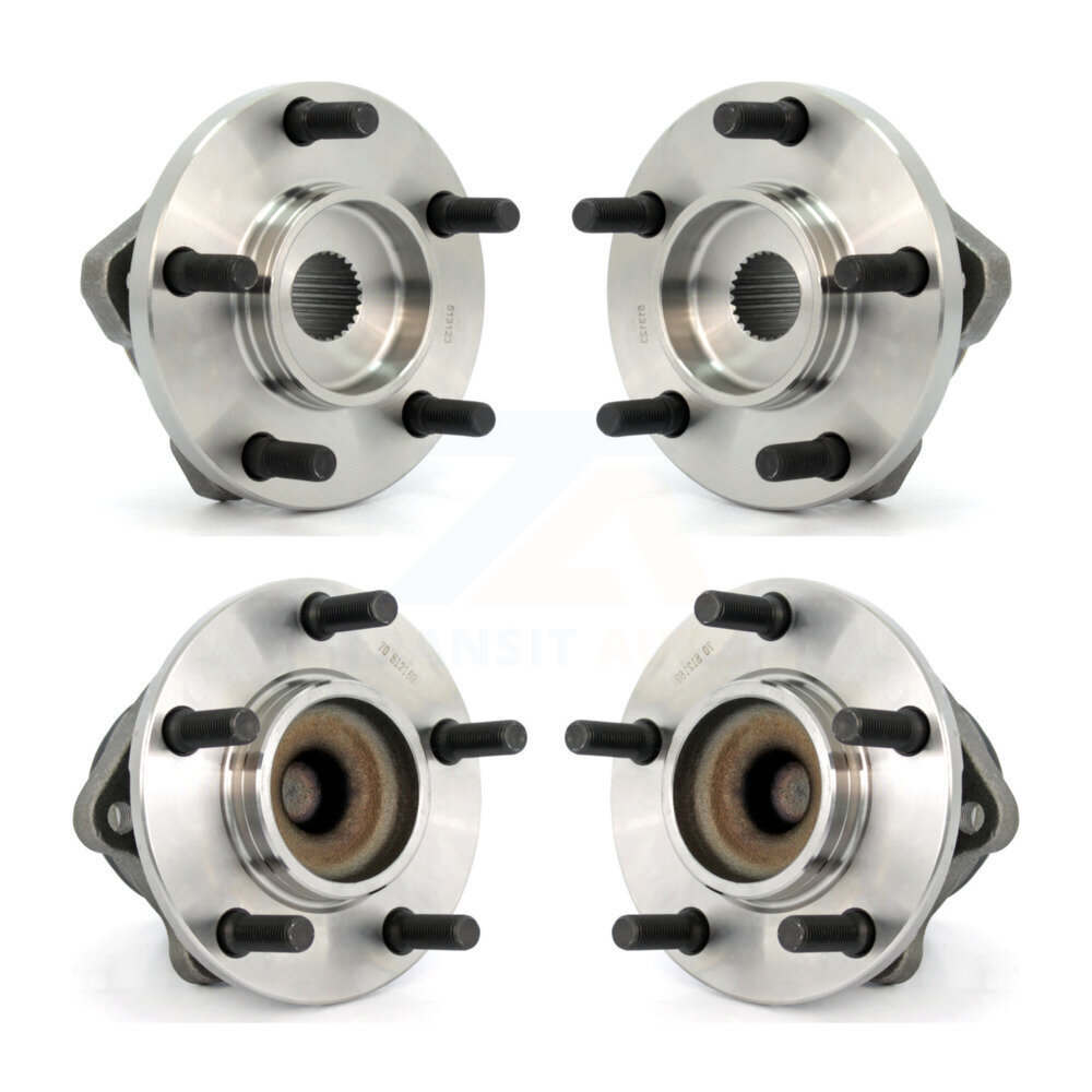 Front Rear Wheel Bearing Hub Assembly Kit For Dodge Grand Caravan Chrysler Town & Country K70-101180