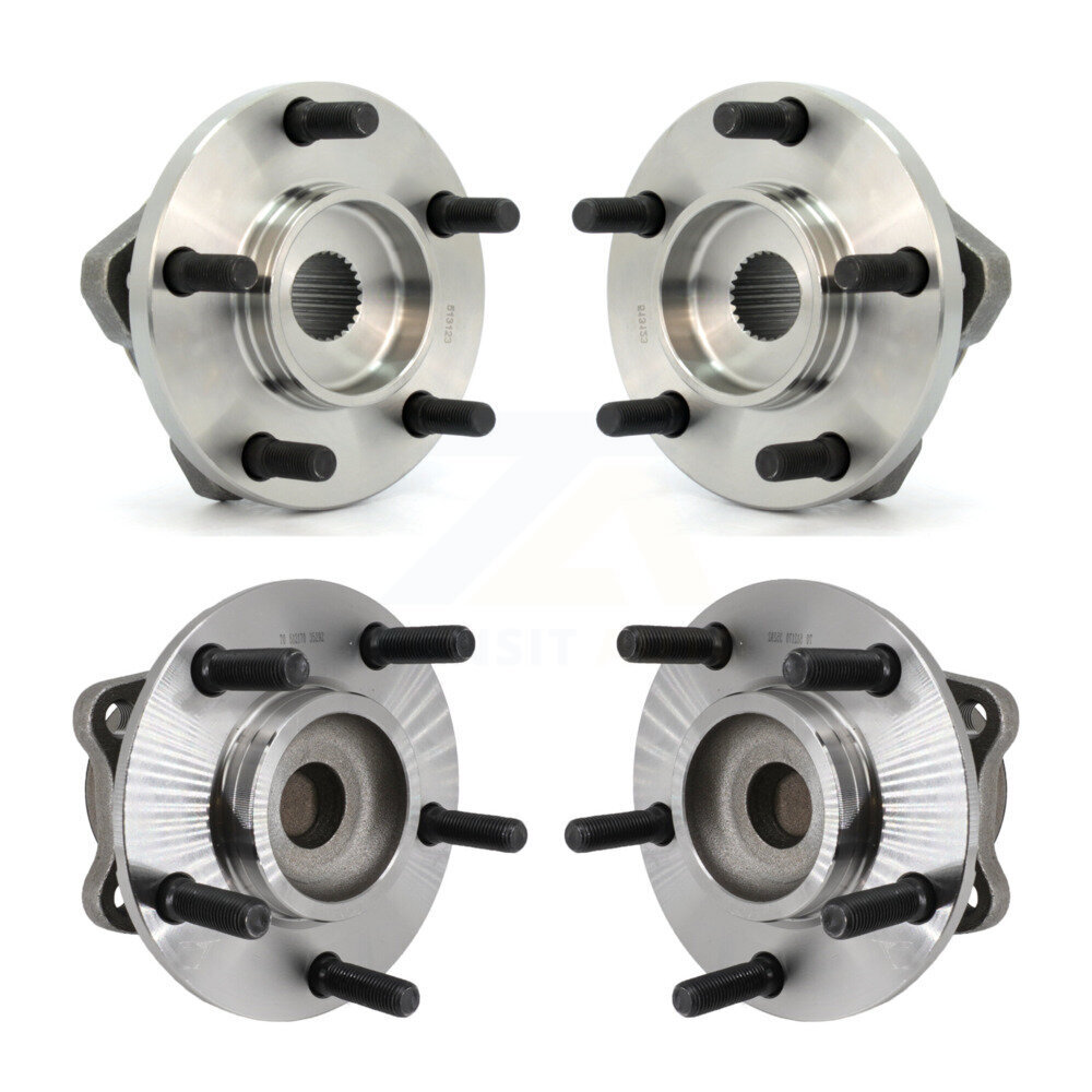 Front Rear Wheel Bearing Hub Assembly Kit For Dodge Caravan Grand Chrysler Town & Country K70-101181