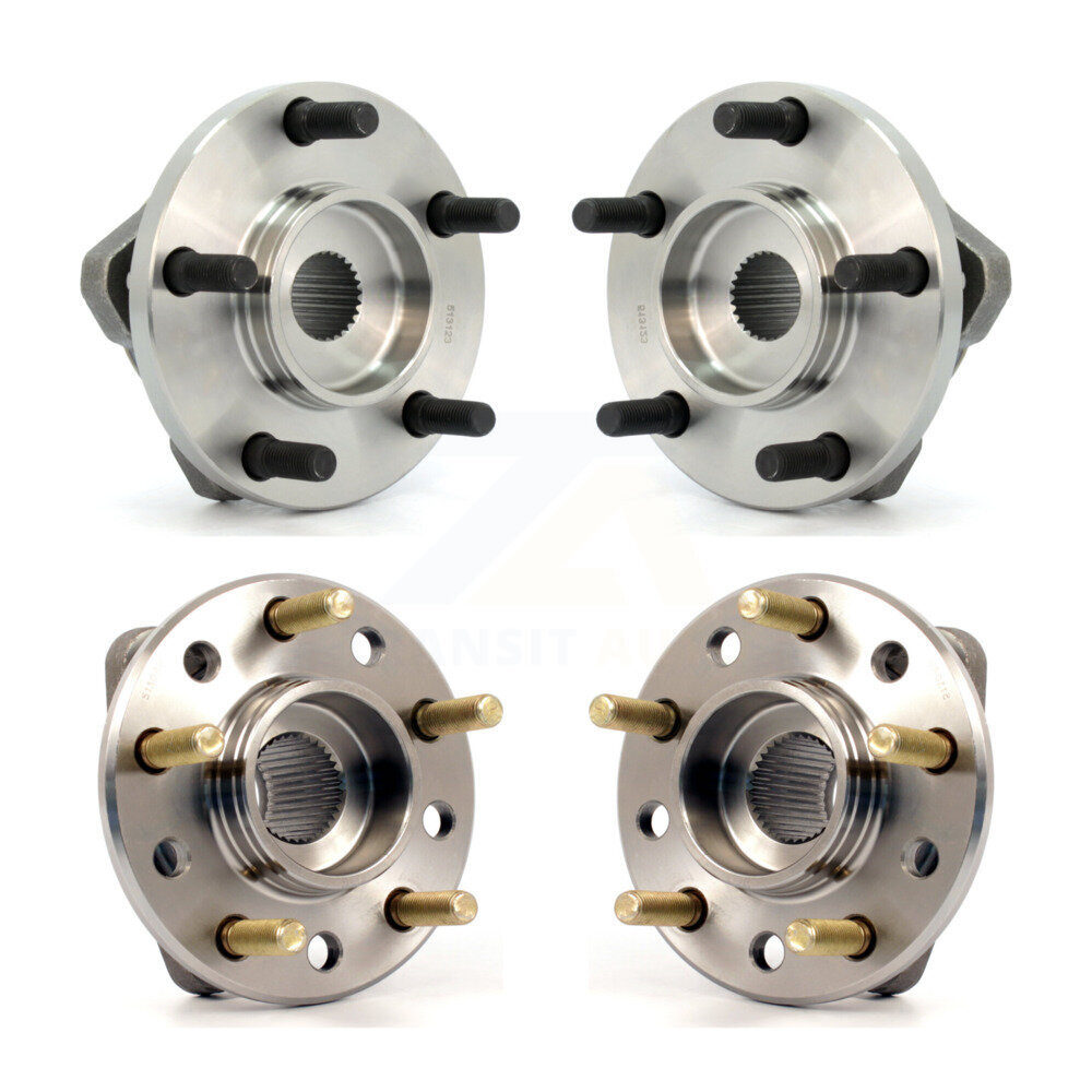 Front Rear Wheel Bearing & Hub Assembly Kit For Prowler Plymouth Chrysler K70-101182