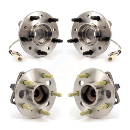 Front Rear Wheel Bearing & Hub Assembly Kit For Chevrolet Malibu Pontiac Grand Am Cutlass K70-101183