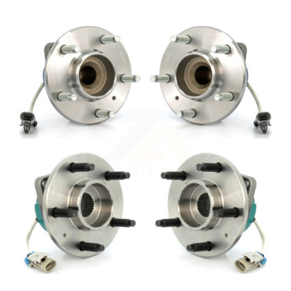 Front Rear Wheel Bearing & Hub Assembly Kit For Cadillac CTS STS K70-101193