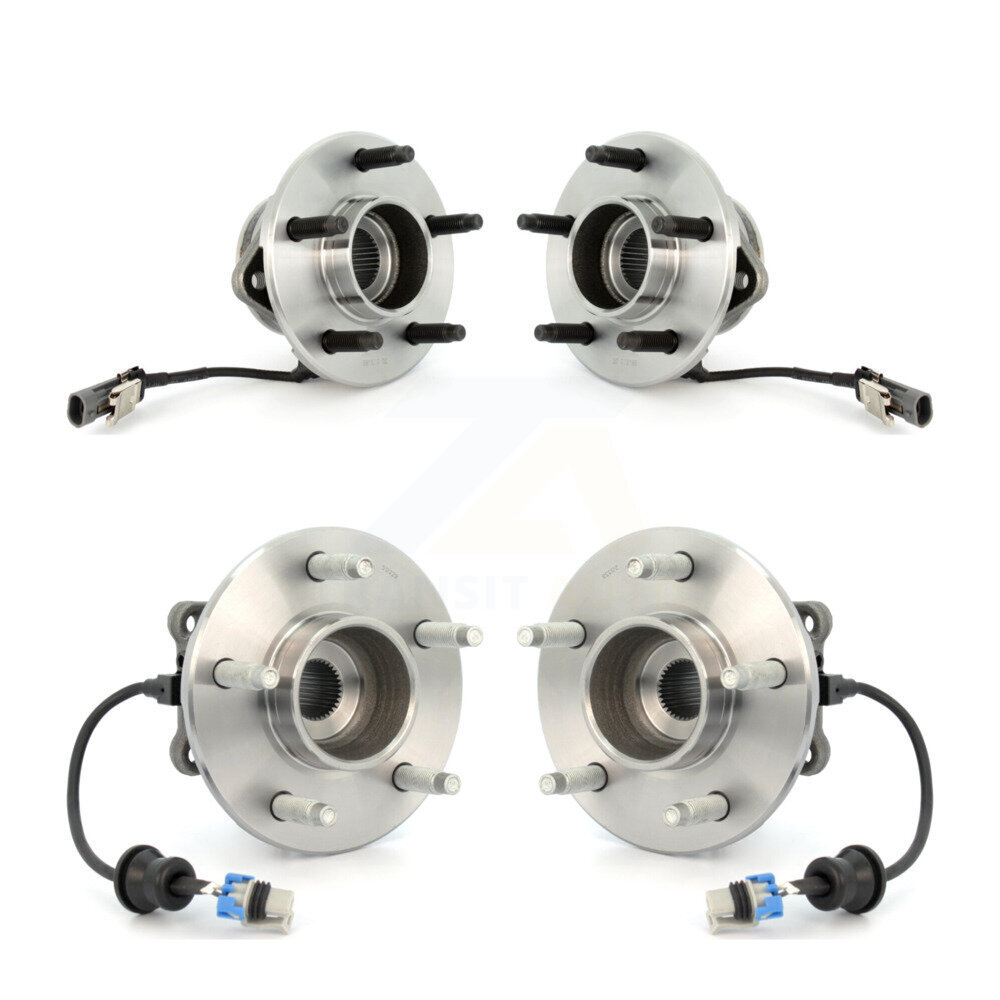 Front Rear Wheel Bearing & Hub Assembly Kit For Saturn Vue Chevrolet Equinox Pontiac K70-101194