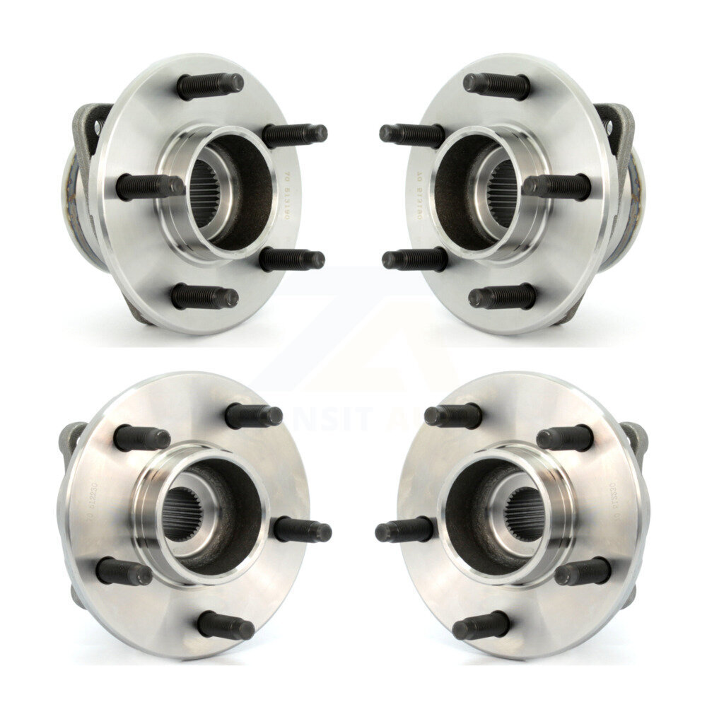 Front Rear Wheel Bearing & Hub Assembly Kit For Saturn Vue Pontiac Torrent Chevrolet K70-101195