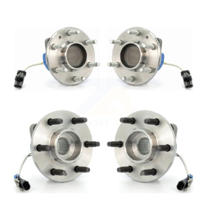 Front Rear Wheel Bearing & Hub Assembly Kit For Cadillac CTS SRX STS K70-101199
