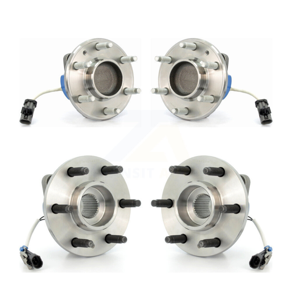 Front Rear Wheel Bearing & Hub Assembly Kit For Cadillac CTS SRX STS K70-101199