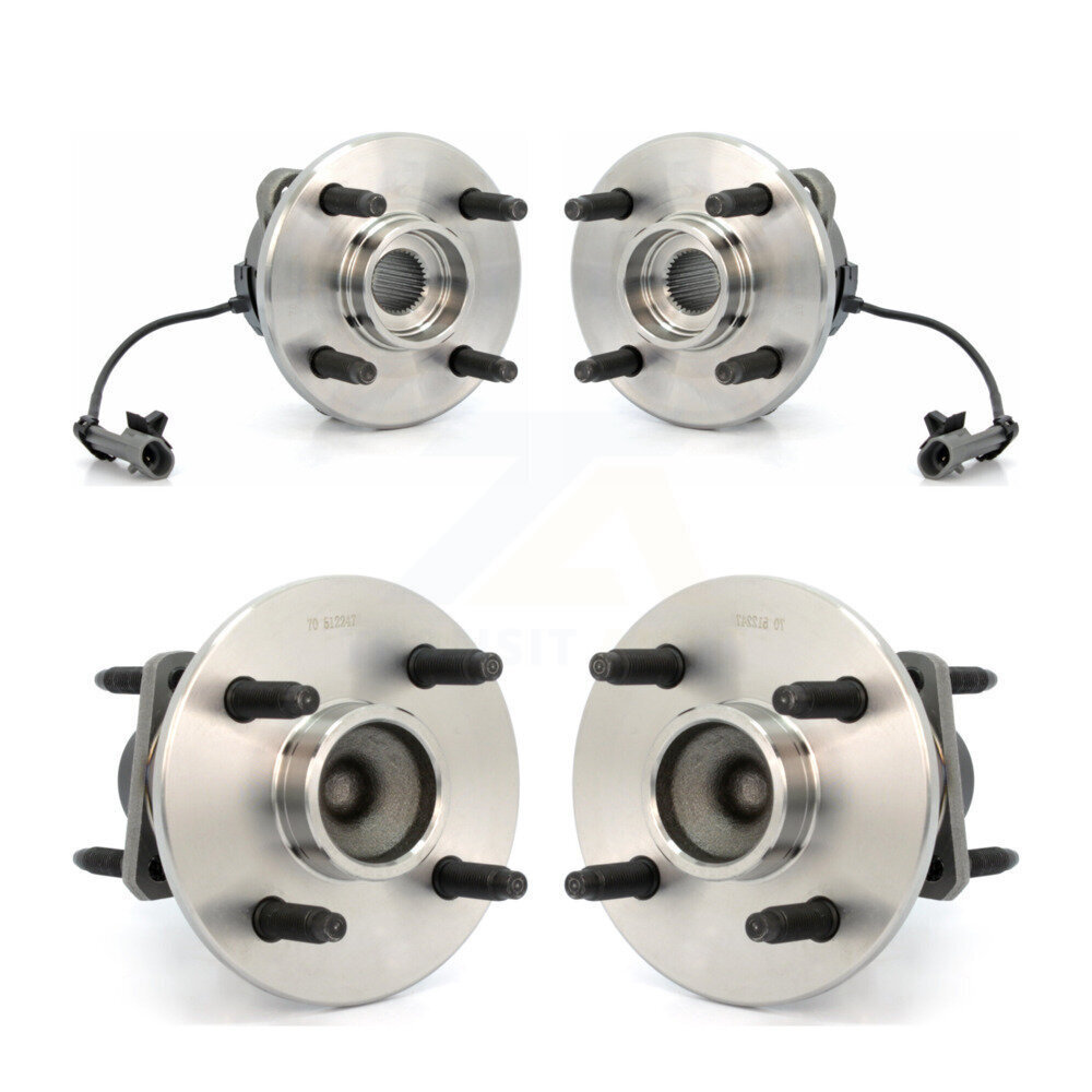 Front Rear Wheel Bearing & Hub Assembly Kit For Chevrolet Cobalt Pontiac G5 Saturn Ion K70-101202