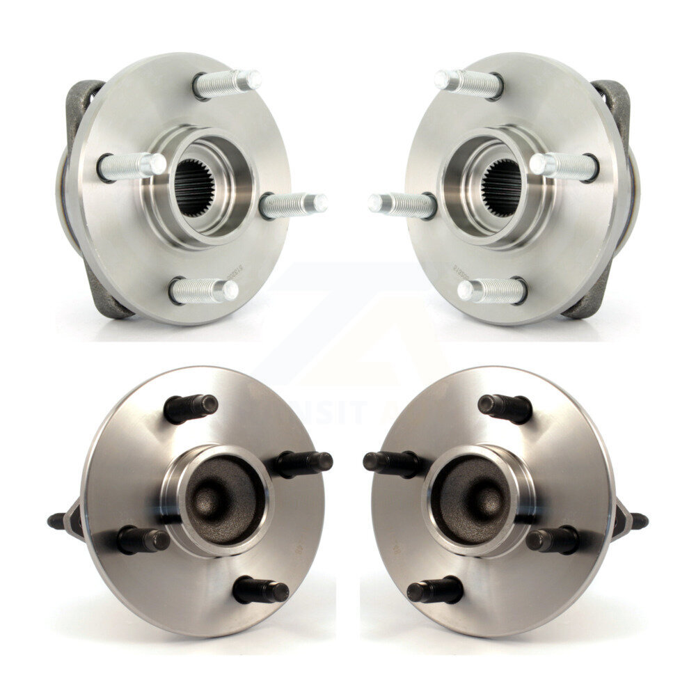 Front Rear Wheel Bearing & Hub Assembly Kit For Chevrolet Cobalt Pontiac G5 Saturn Ion K70-101203