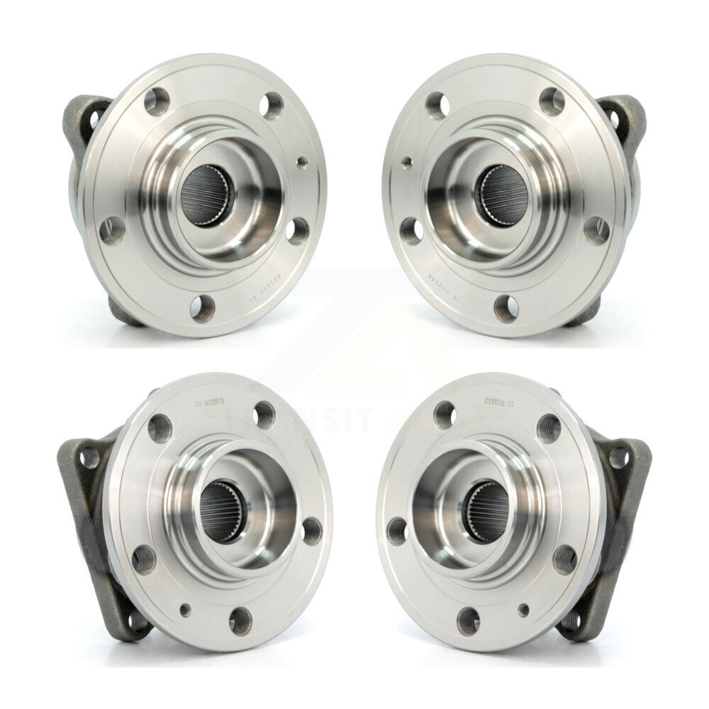 Front Rear Wheel Bearing & Hub Assembly Kit For Volvo XC90 AWD K70-101206
