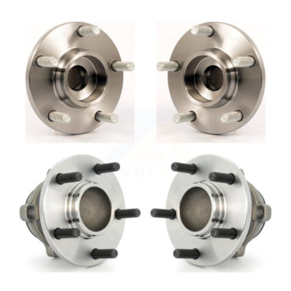 Front Rear Wheel Bearing & Hub Assembly Kit For Mazda 3 4-Wheel ABS K70-101208