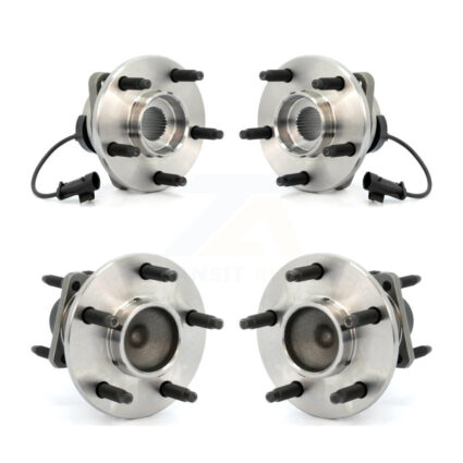 Front Rear Wheel Bearing Hub Assembly Kit For 08 Chevrolet Cobalt 2.0L With 5 Lug Wheels K70-101210