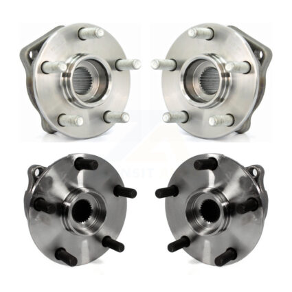 Front Rear Wheel Bearing Hub Assembly Kit For Subaru Impreza WRX Limited Premium K70-101218