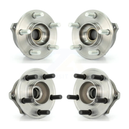 Front Rear Wheel Bearing & Hub Assembly Kit For Chrysler 300 Dodge Charger Magnum AWD K70-101224